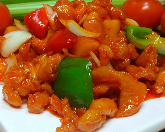 Sweet and Sour Chicken 古老鸡